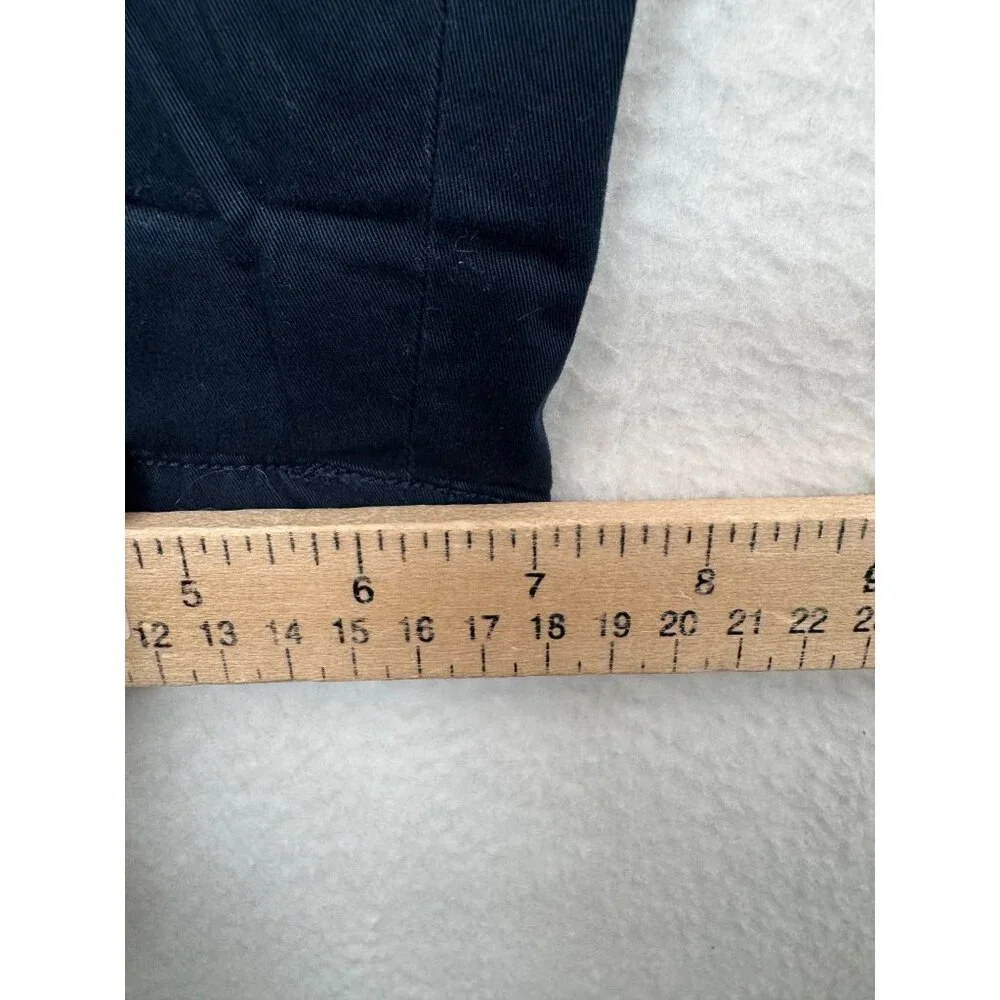Polo Ralph Lauren High waist Pleated chino pants belted‎ navy 90s office sz 4